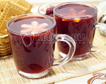 Компот из замороженной вишни