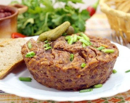 Паштет из фасоли