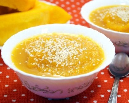 Тыквенное пюре с мёдом