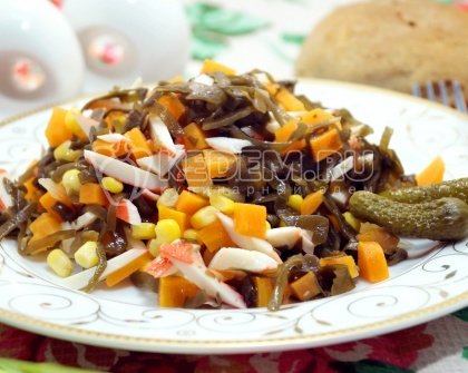 Салат из морской капусты