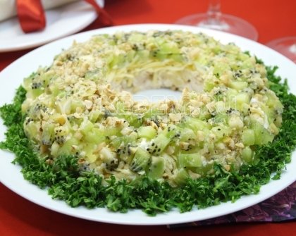 Салат «Малахитовая царица»