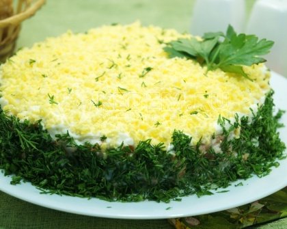 Классический салат «Мимоза»